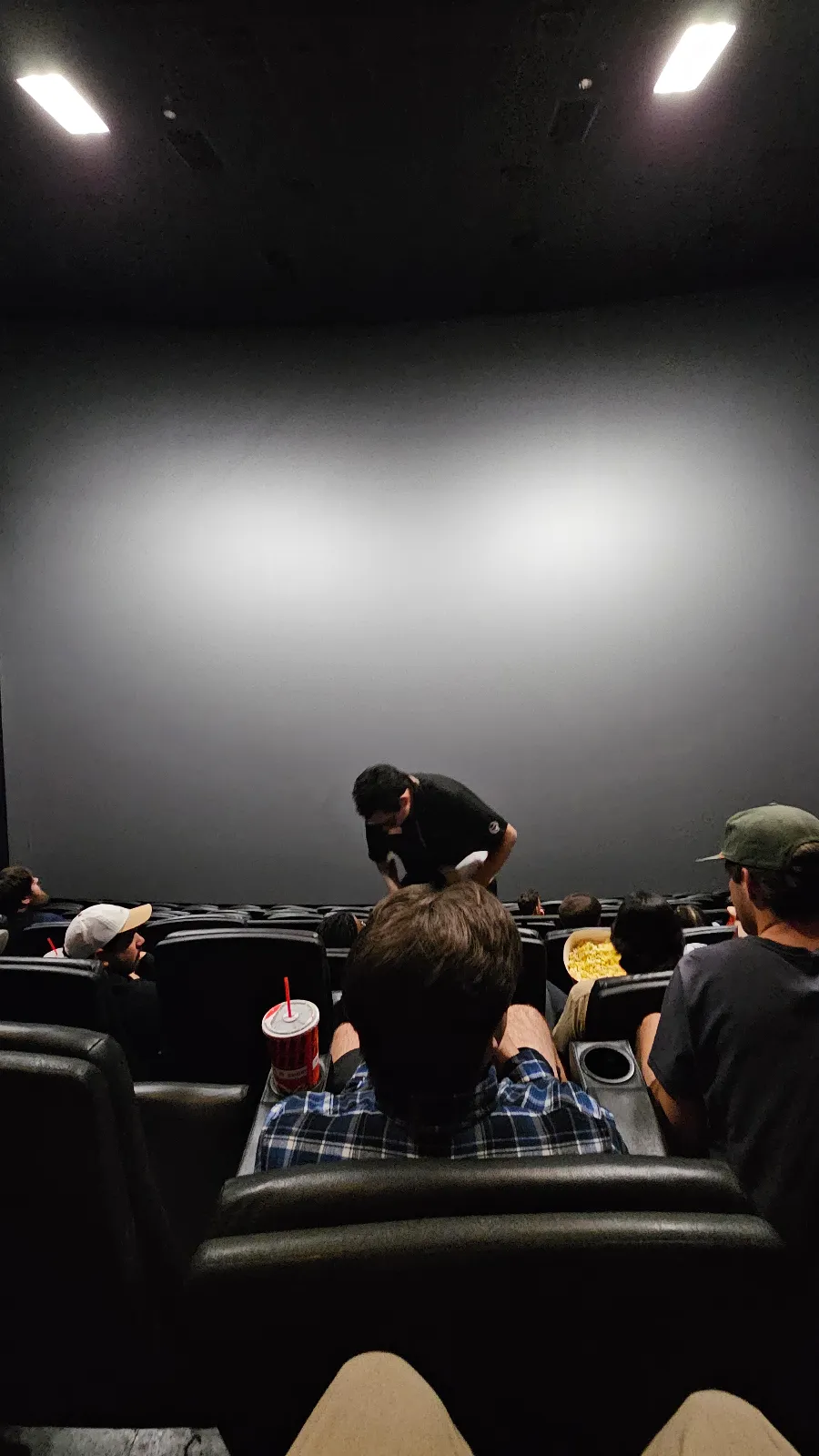 View from seat H13, IMAX at Cinemark Dallas XD and IMAX