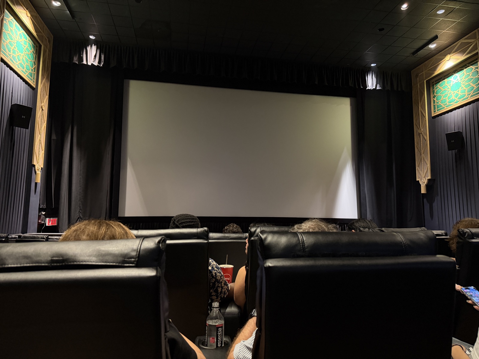View from seat J13, Auditorium 2 at AMC Lincoln Square 13