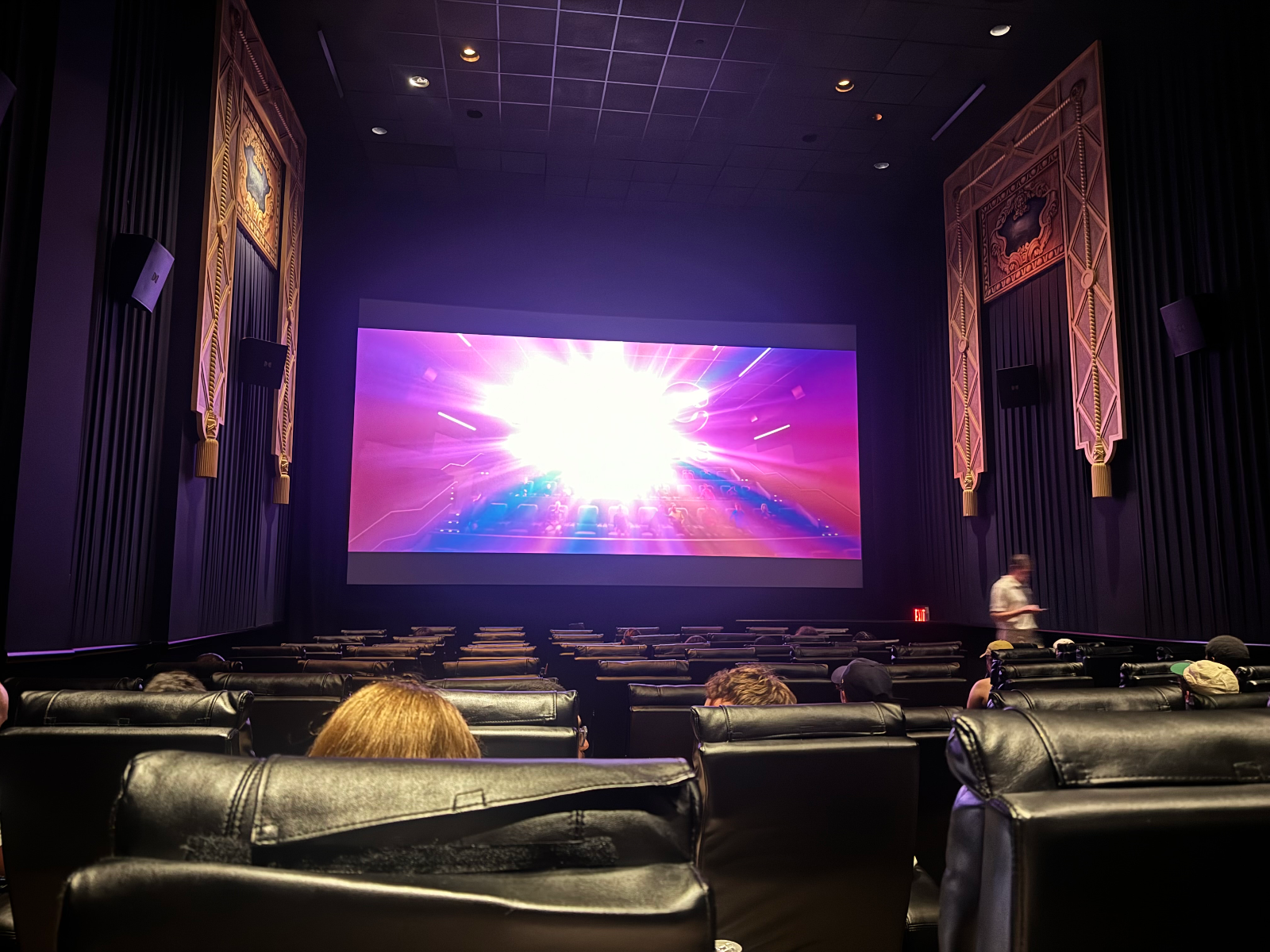 View from seat J8, Auditorium 6 at AMC Lincoln Square 13