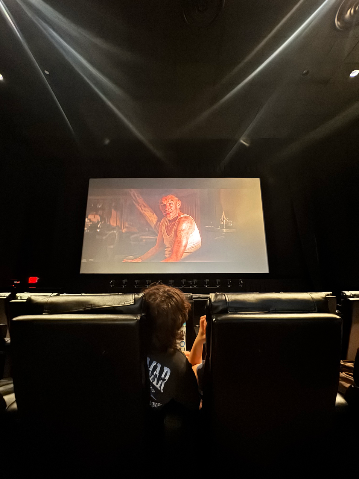 View from seat E9, Auditorium 5 at AMC Lincoln Square 13