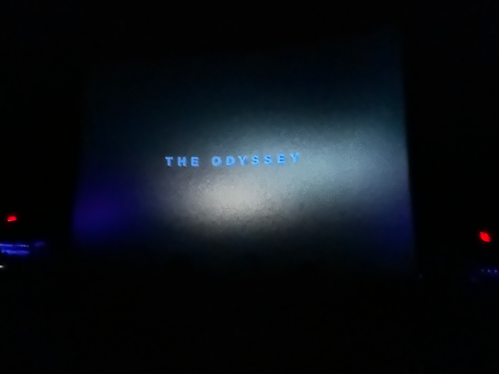 View from seat J13, IMAX at AMC Lincoln Square 13
