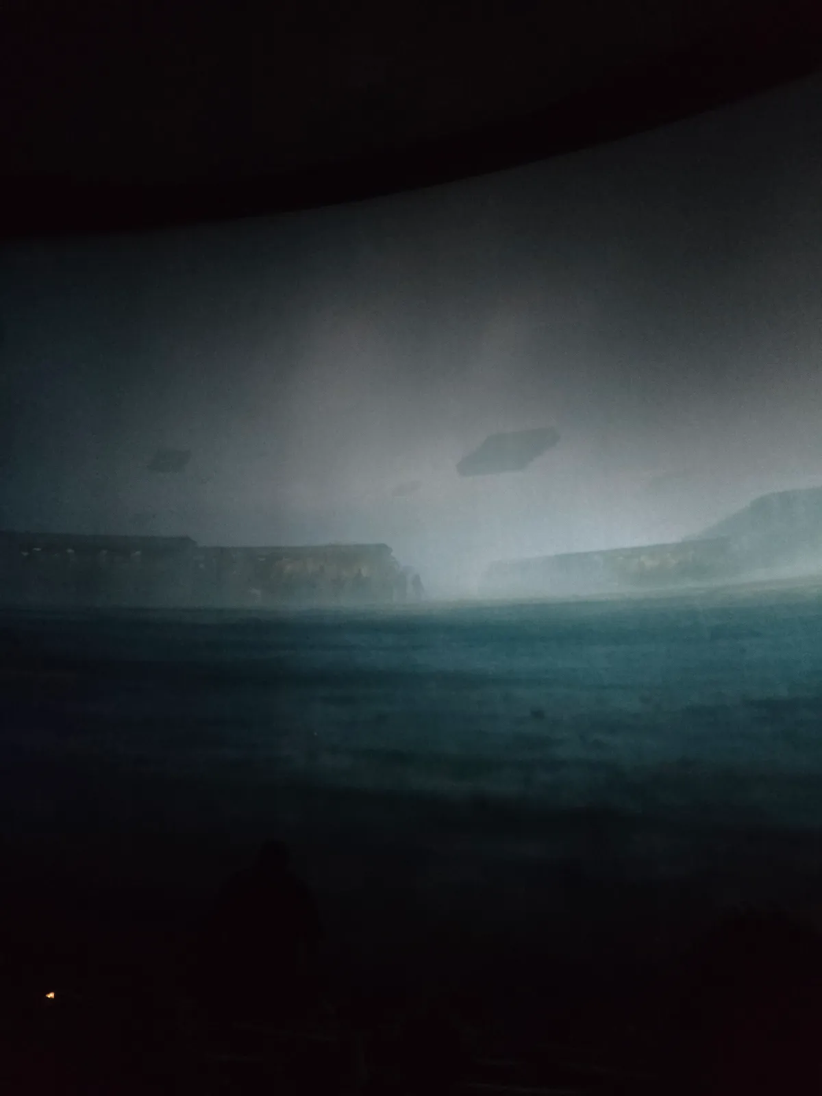 View from seat G10, IMAX (Auditorium 13) at AMC Lincoln Square 13