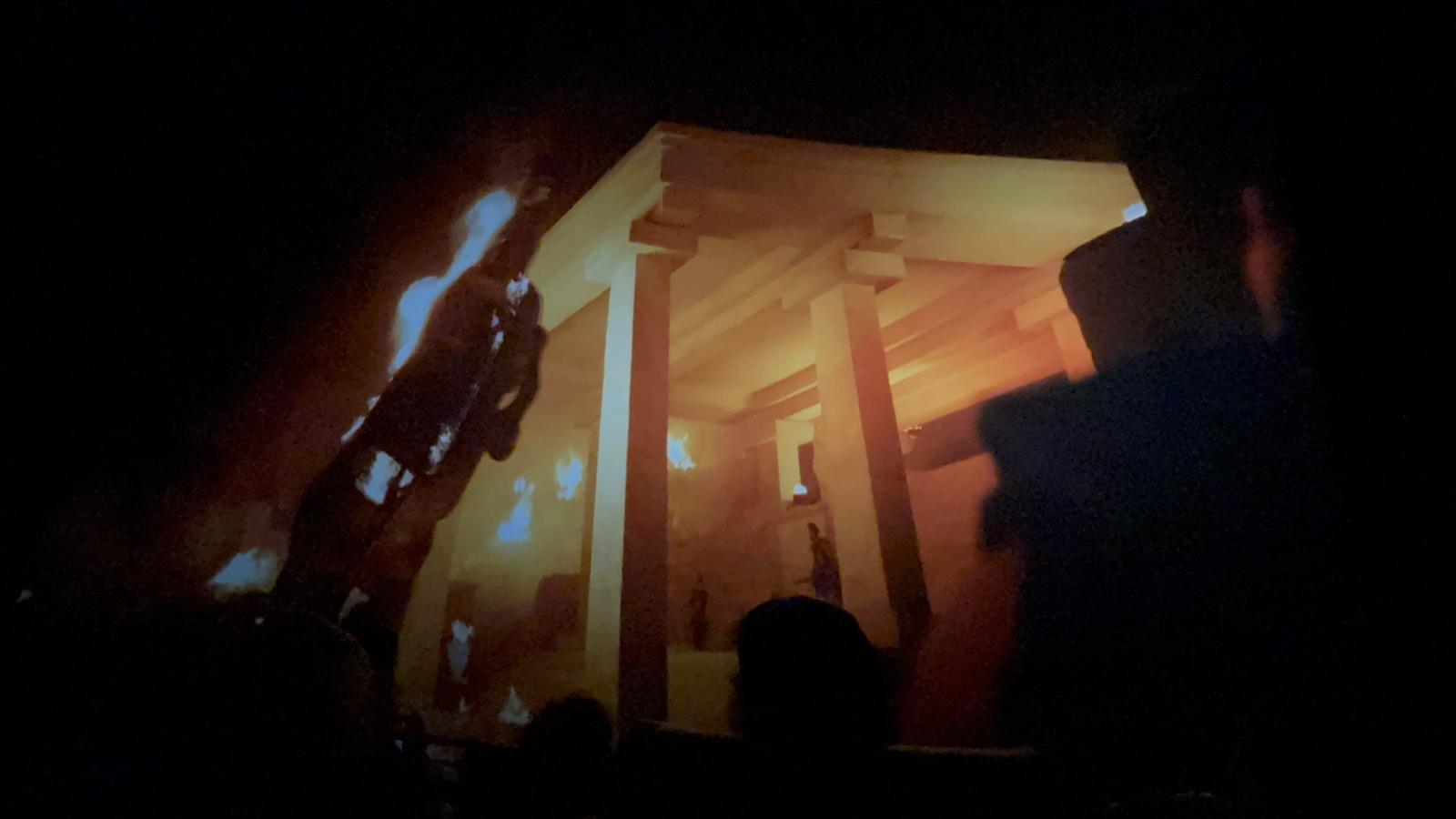 View from seat D6, IMAX at AMC Lincoln Square 13