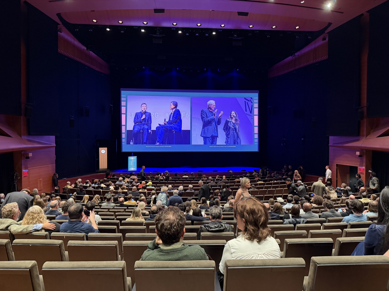 View from Row U Seat 118, Alice Tully Hall at Film at Lincoln Center