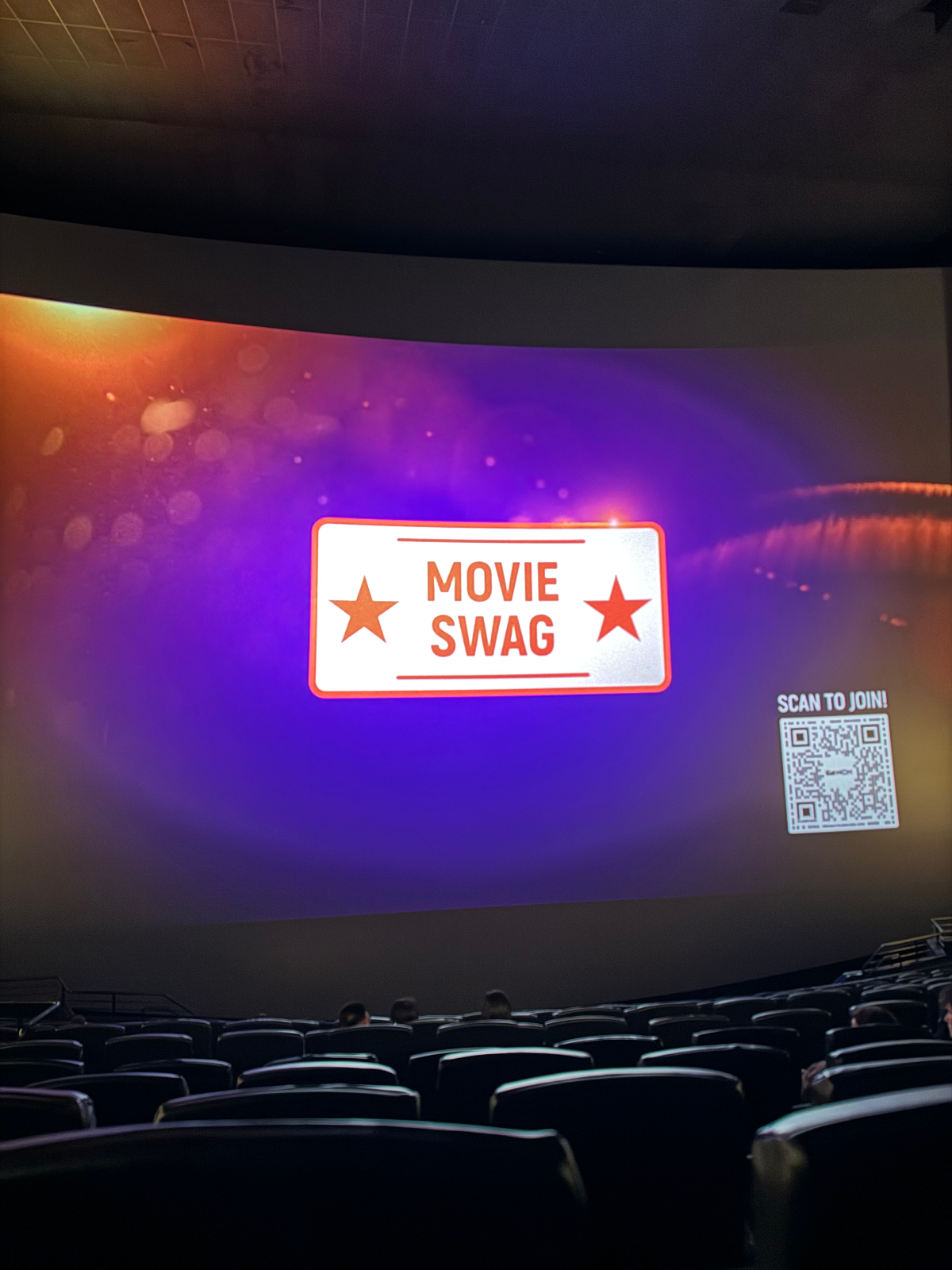 View from seat M21, IMAX at Universal Cinema AMC at CityWalk Hollywood