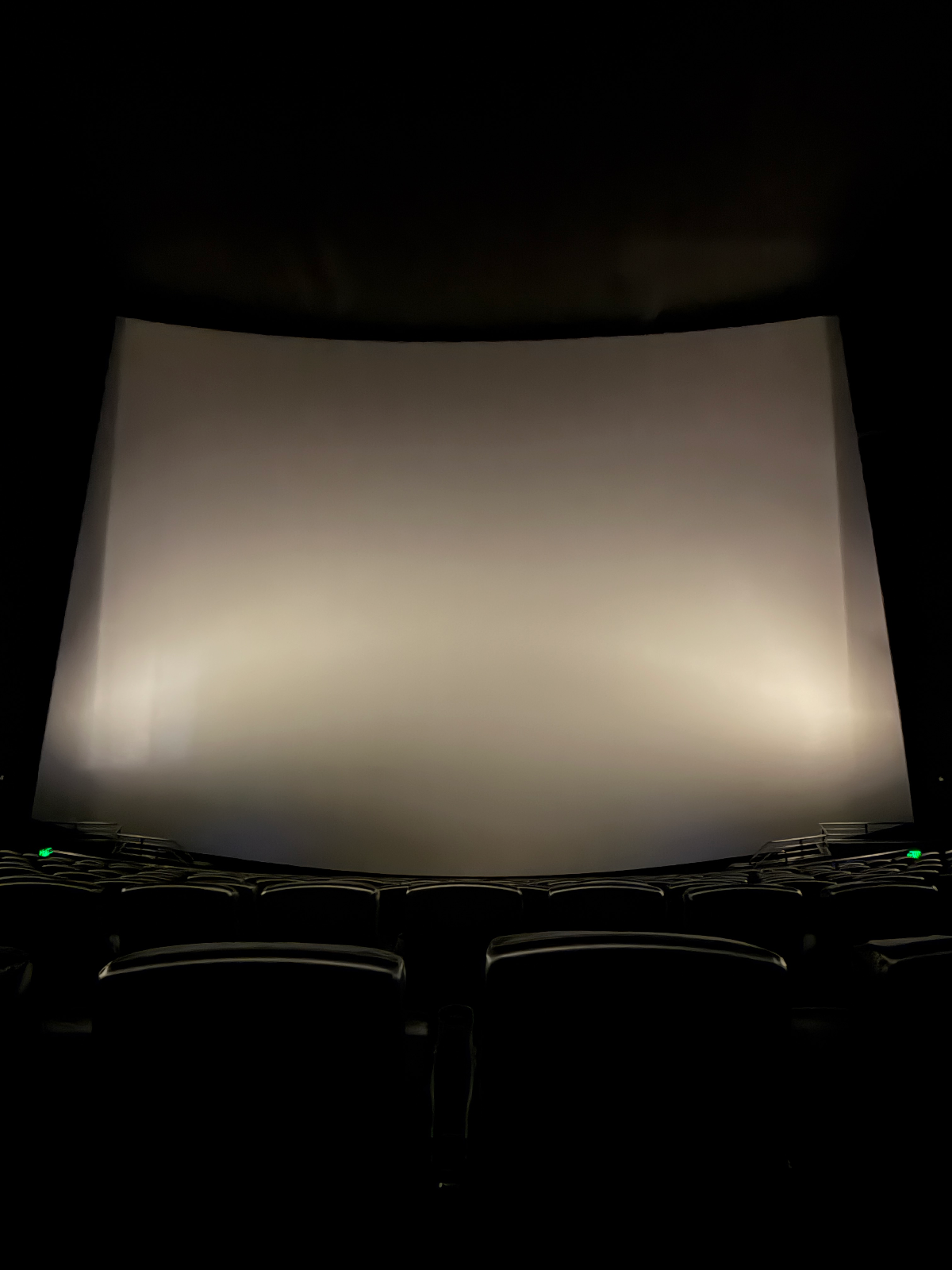 View from seat H15, IMAX at Universal Cinema AMC at CityWalk Hollywood