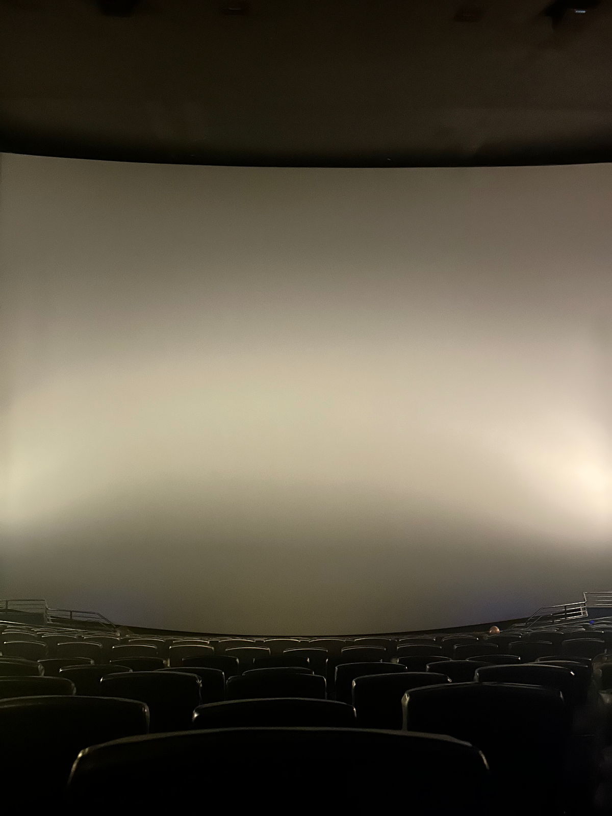 View from seat N15, IMAX at Universal Cinema AMC at CityWalk Hollywood