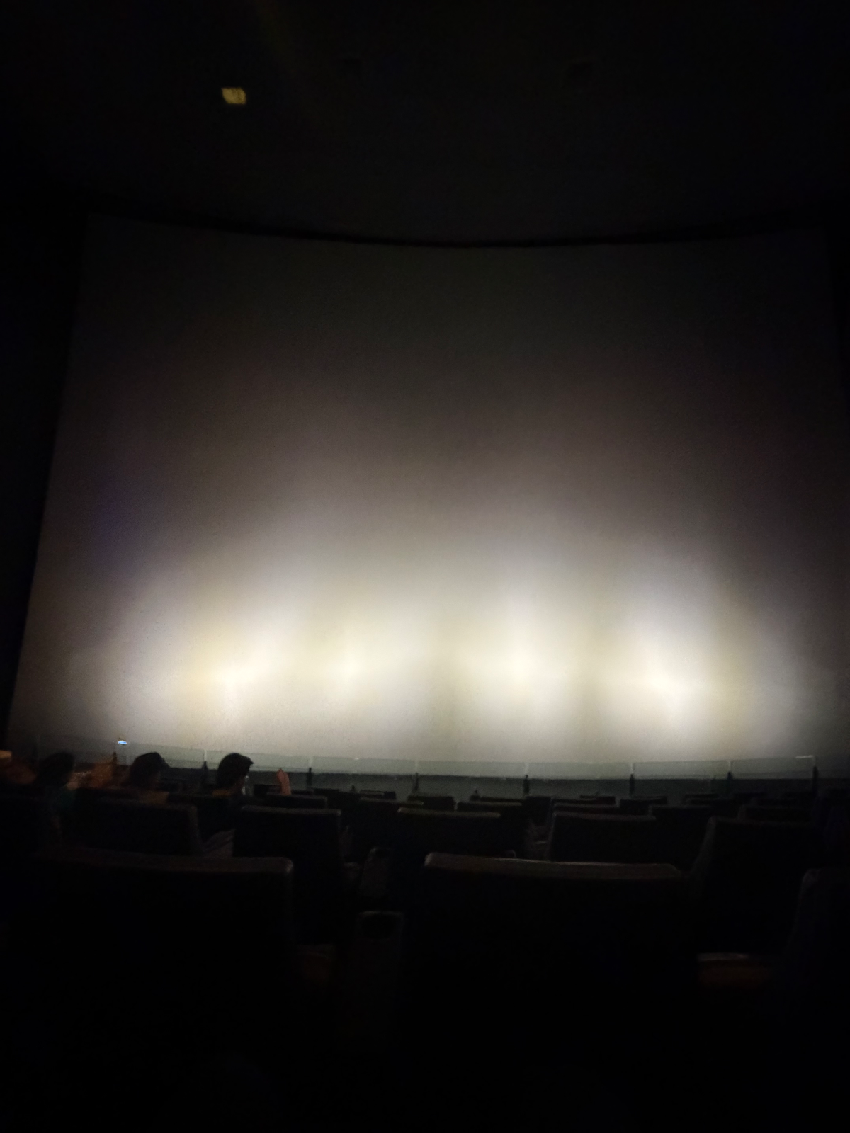 View from seat F17, IMAX at Harkins Arizona Mills