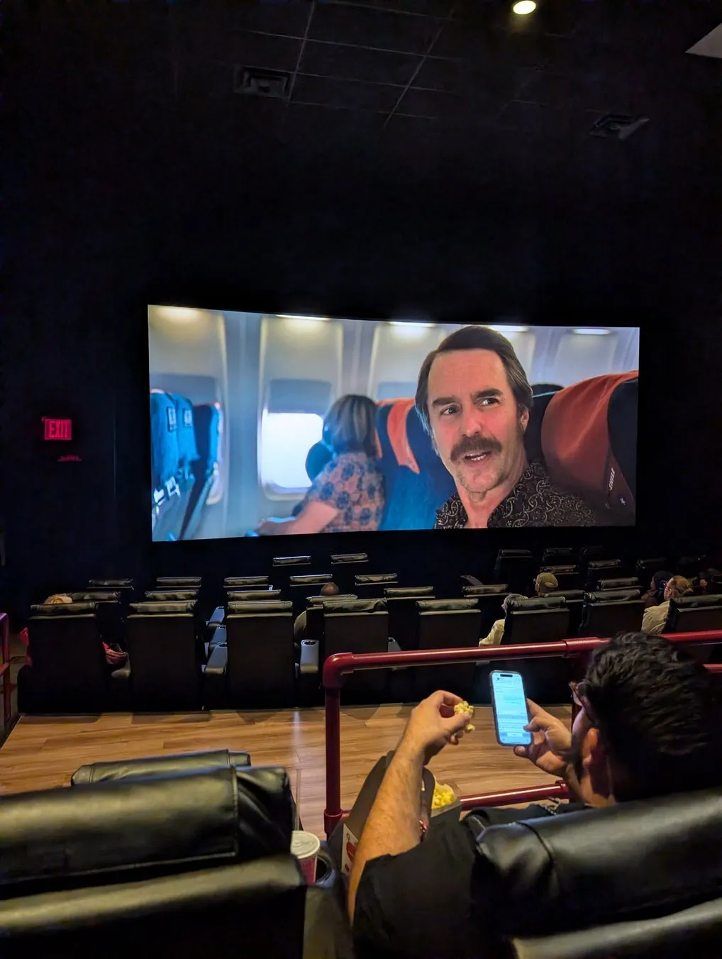 View from seat G9, Auditorium 25 at AMC Empire 25