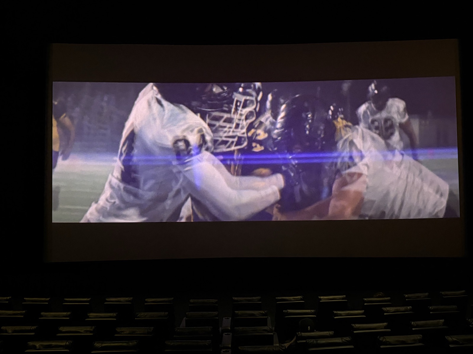 View from seat J9, XL (Auditorium 13) at AMC Empire 25