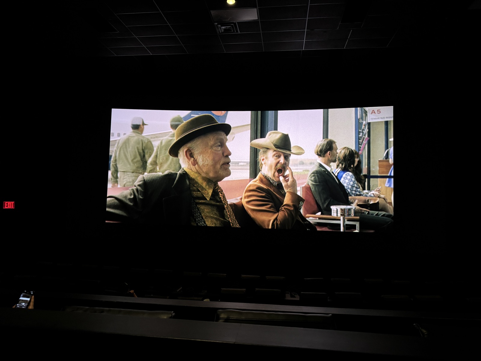 View from seat E7, PRIME (Auditorium 18) at AMC Empire 25