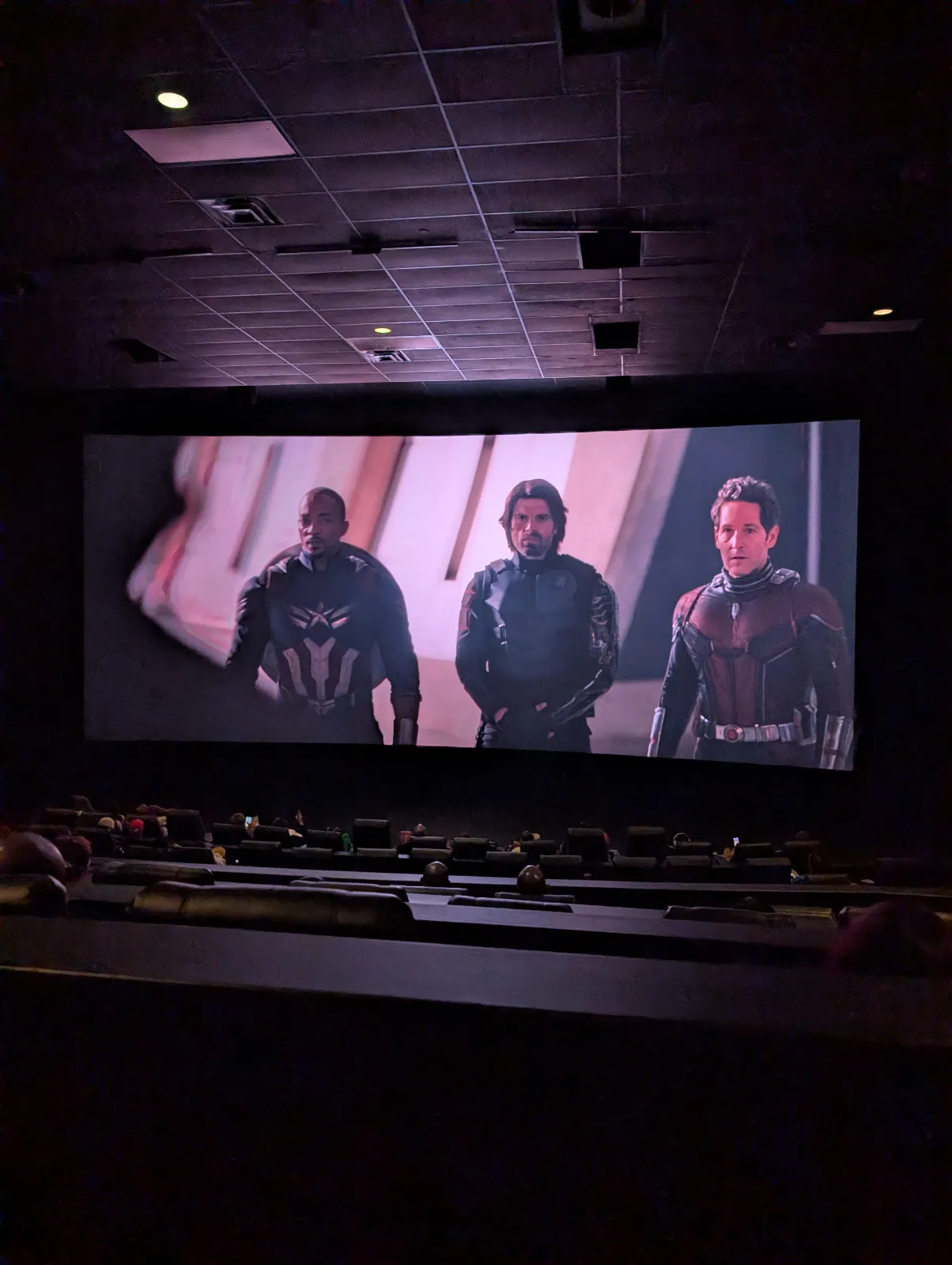 View from seat G7, PRIME at AMC Empire 25