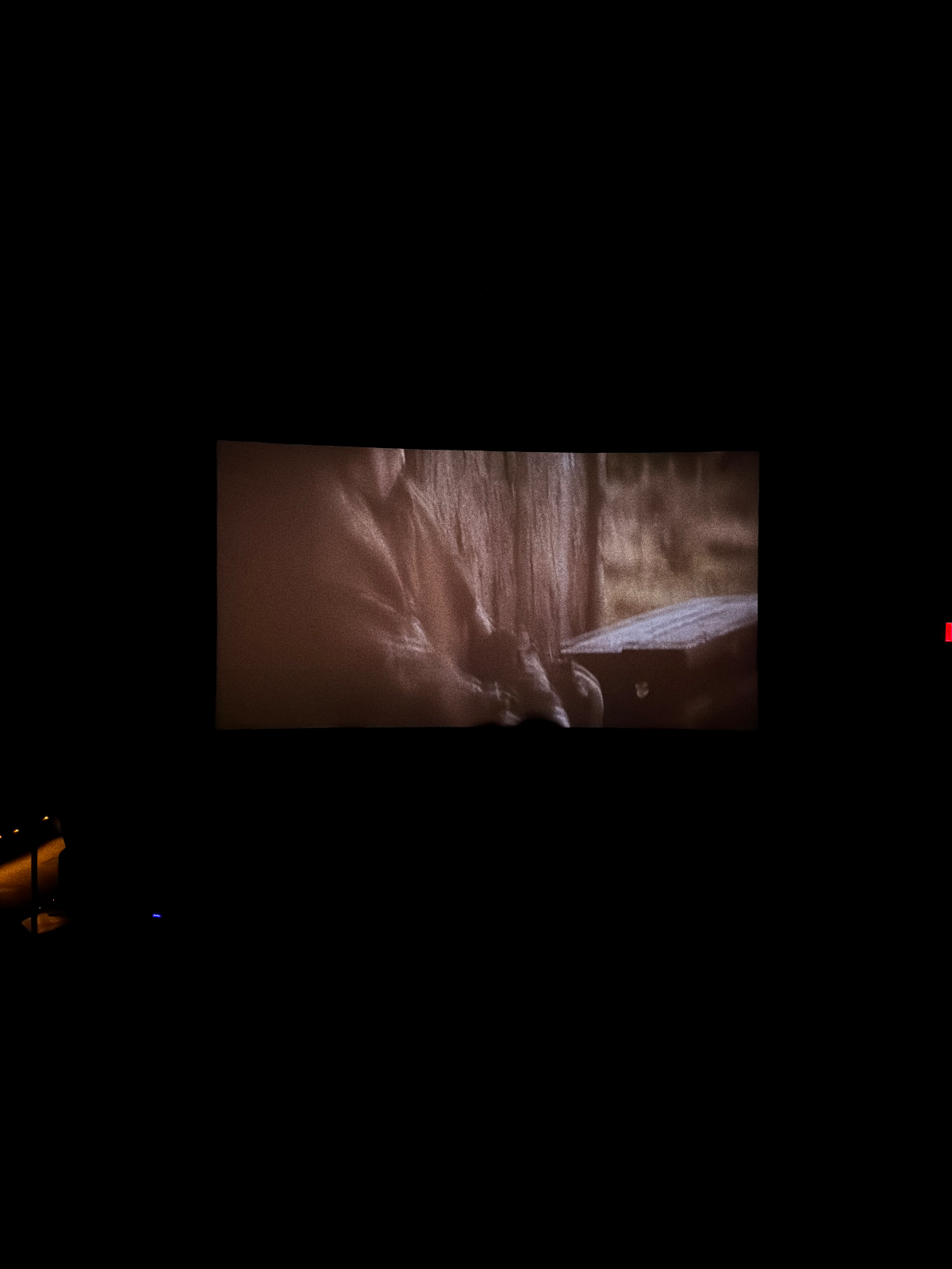View from seat H8, Auditorium 6 at AMC Empire 25