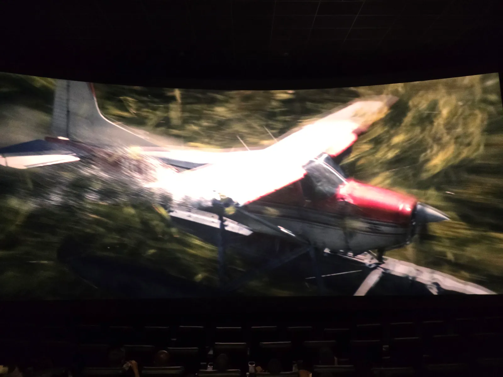 View from seat G11, IMAX (Auditorium 1) at AMC Empire 25