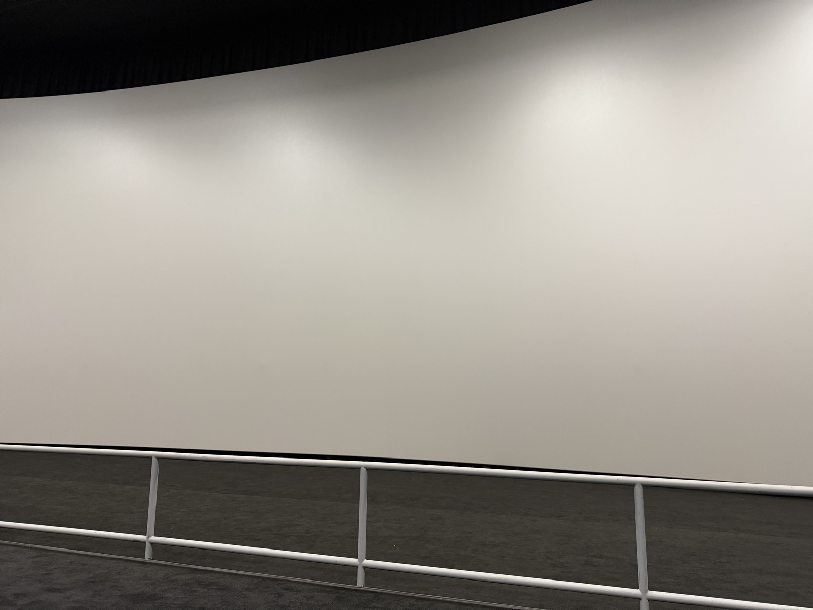 View from seat A4, Dolby Cinema at AMC Empire 25