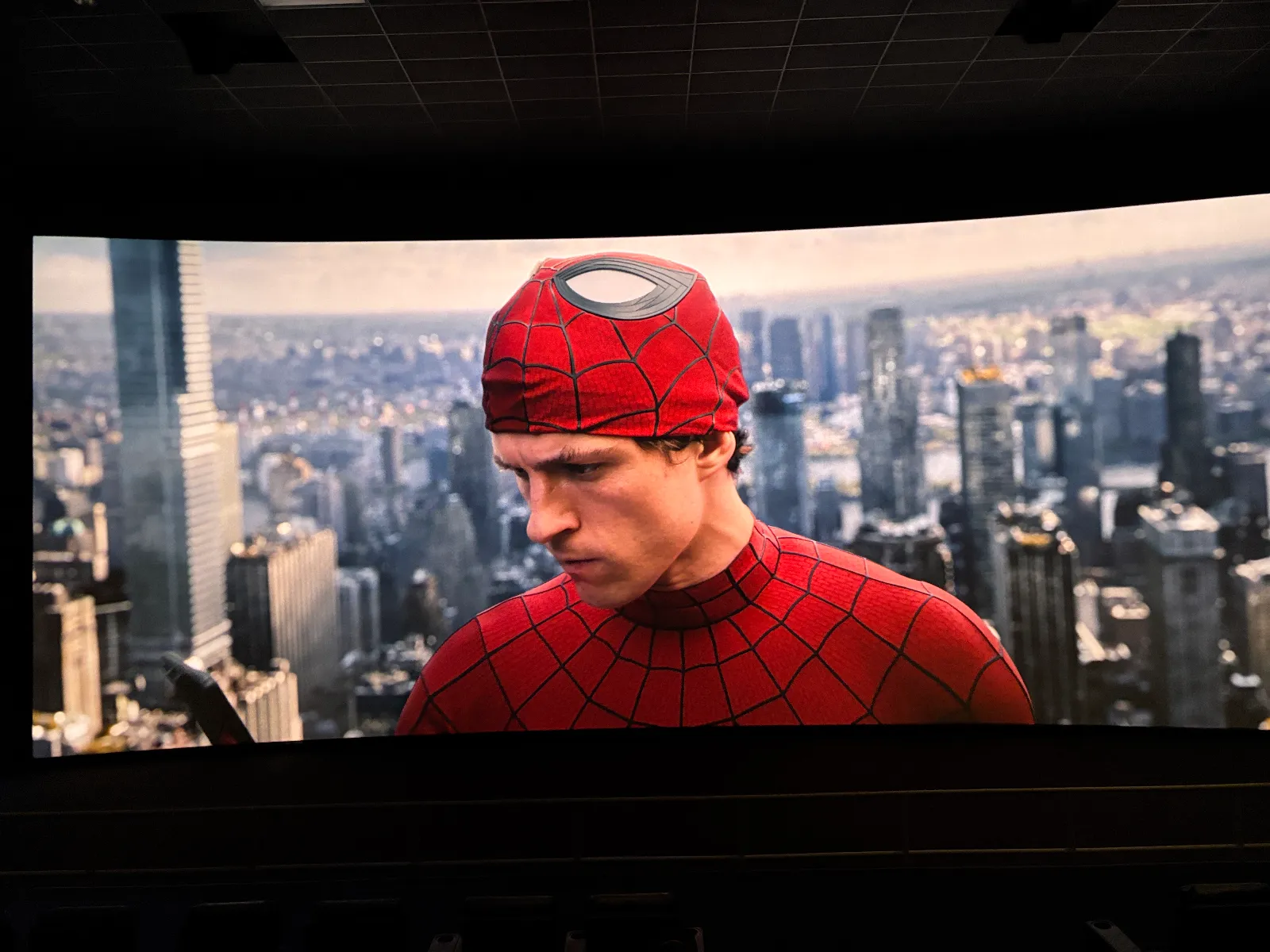 View from seat D11, Dolby Cinema at AMC Empire 25