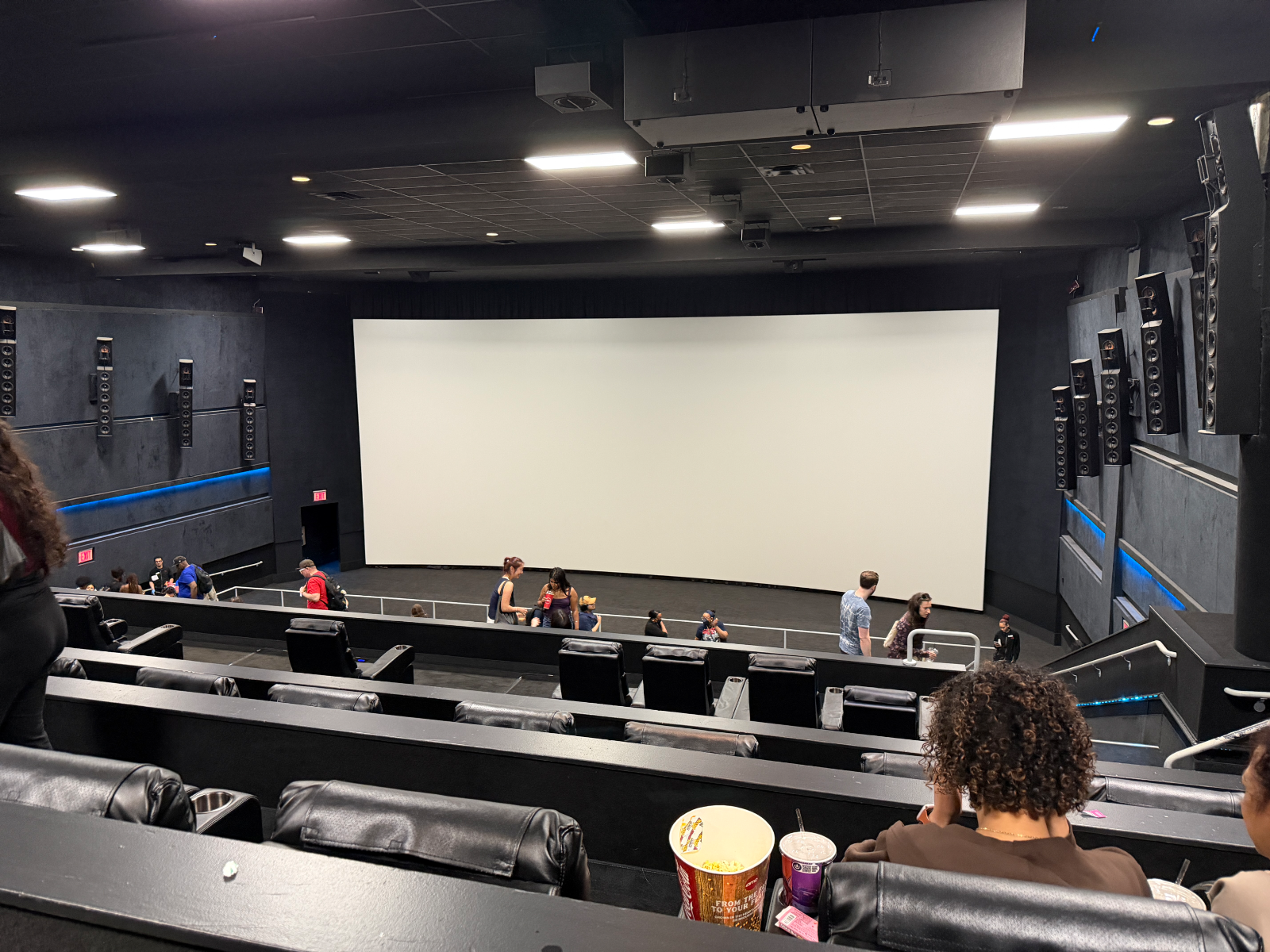 View from seat J4, Dolby Cinema at AMC Empire 25