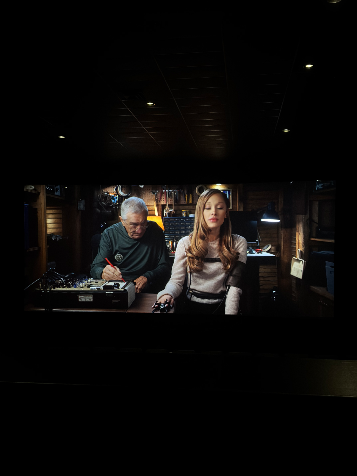 View from seat G4, Auditorium 3 at Regal UA Kaufman Astoria