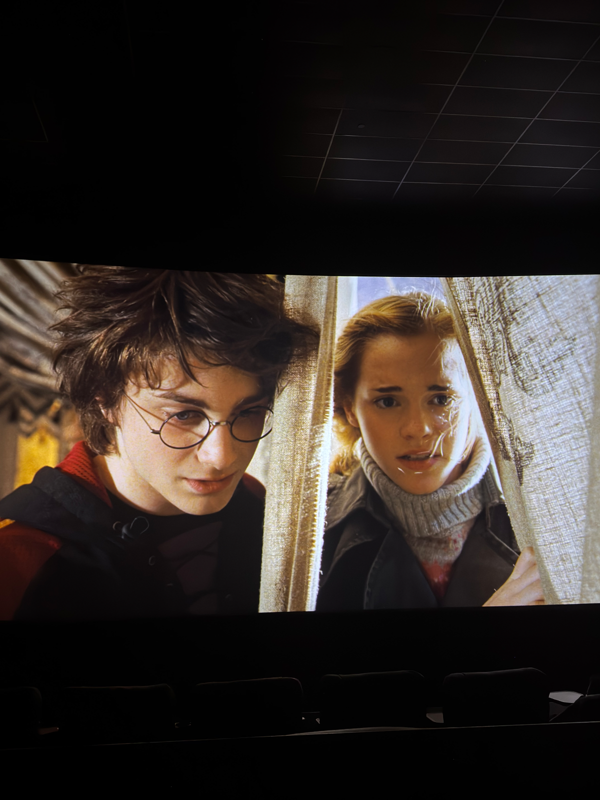 View from seat D13, Auditorium 3 at Regal UA Kaufman Astoria